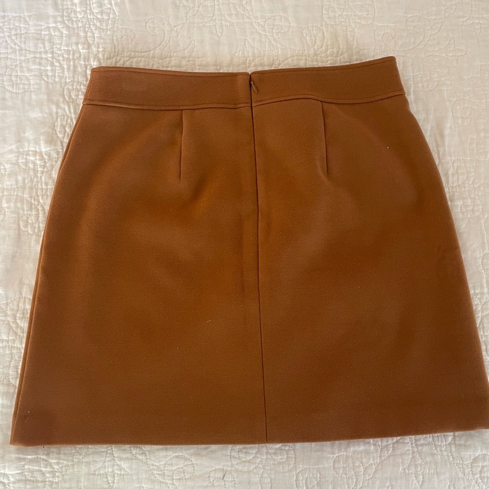 LOFT Black, Houndstooth, Tan & Burgundy Pencil Skirt Set - Picture 4 of 14